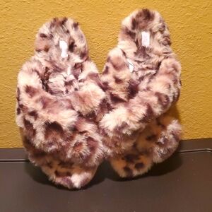 Womens Paris Crossband Slide Slippers